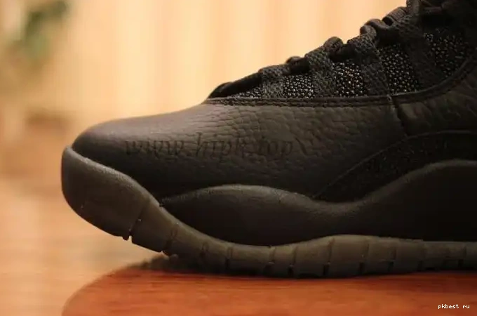 black best Air Jordan X Authentic version Ovo 0601